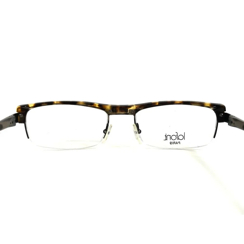 Jean Lafont Eyeglasses Frames BARYTON 532 Tortoise Gold Rectangle 55-19-144
